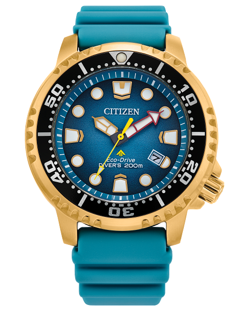 Promaster Dive Blue Dial Polyurethane Strap BN0162 02X CITIZEN